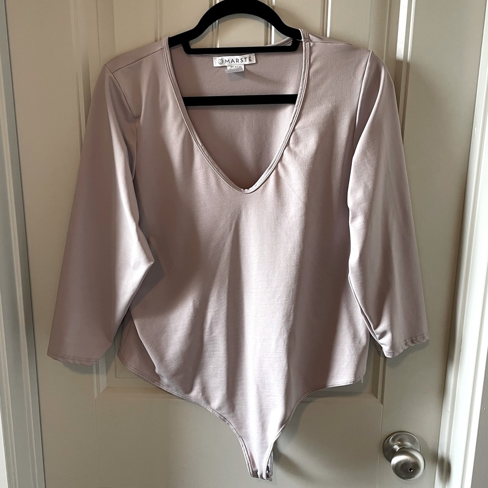 Pastel purple bodysuit